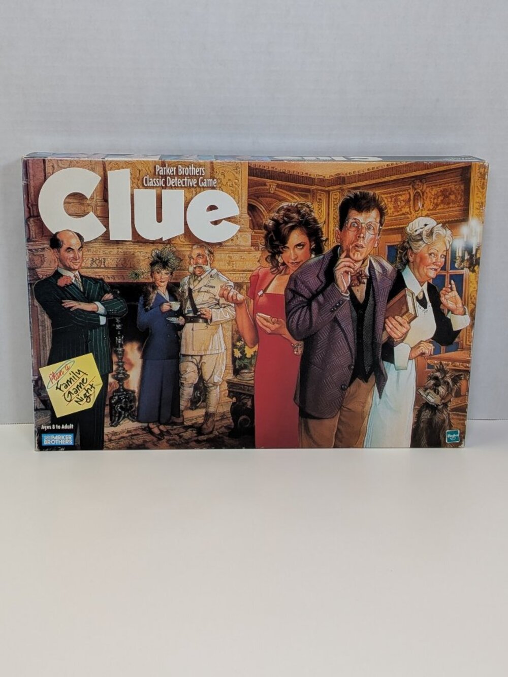 Clue Classic Detective Family Board Game Parker Brothers 1998 Complete